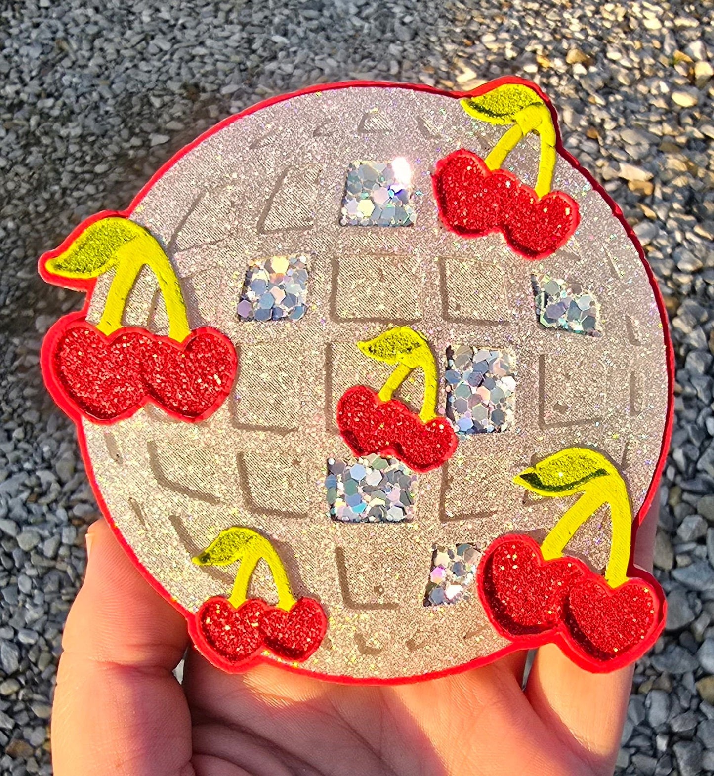 Disco W/ Cherries Freshie Silicone Mold