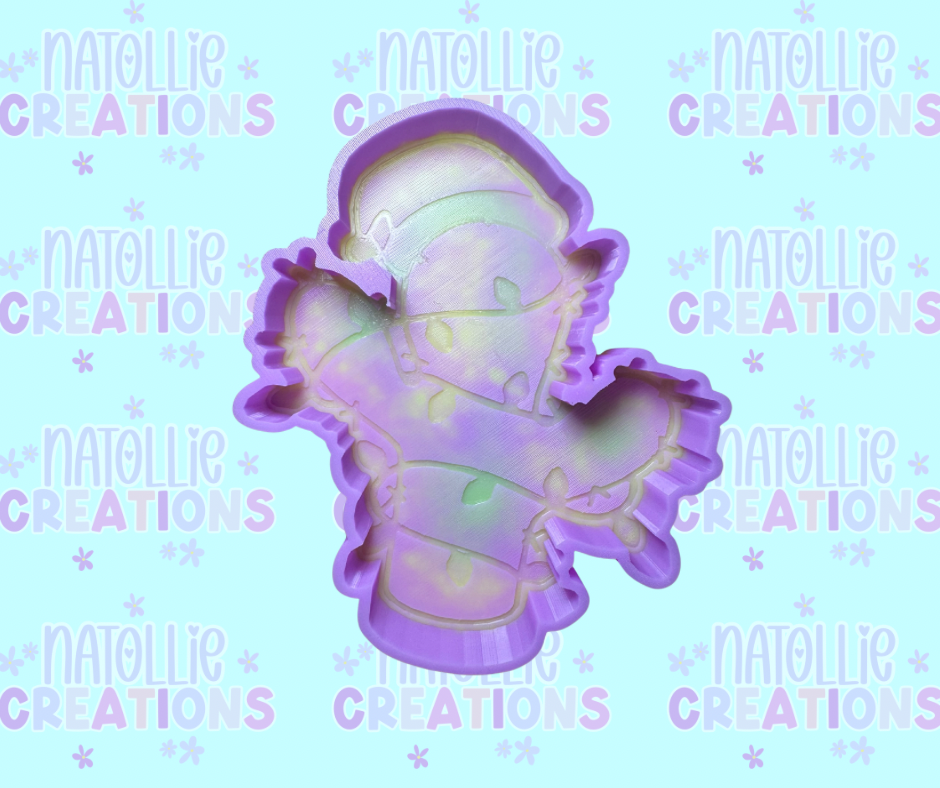 Christmas Cactus Freshie Silicone Mold