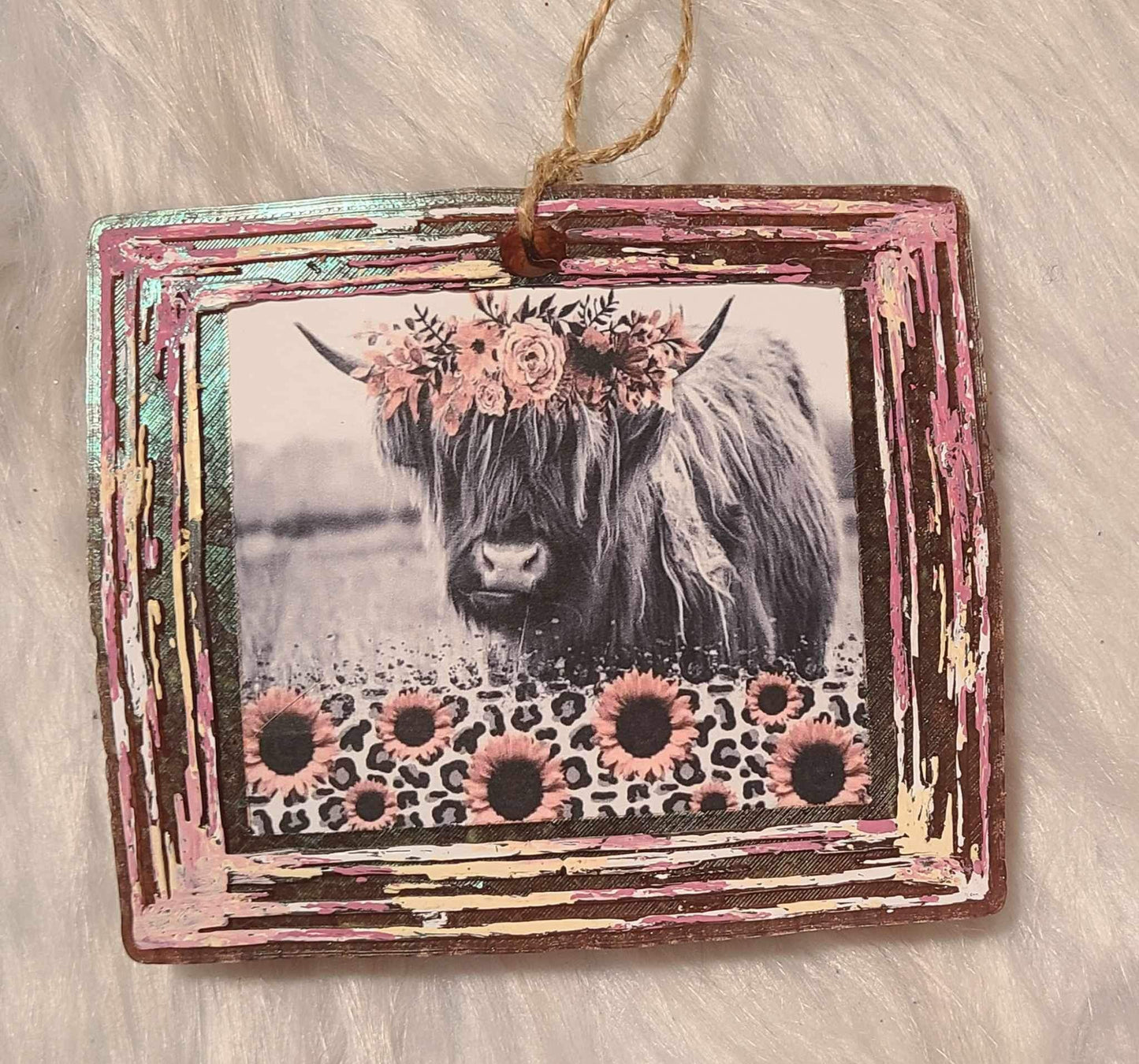 Wooden Picture Frame Freshie Silicone Mold