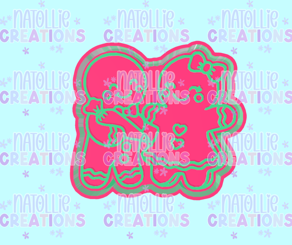 Decorating Gingerbread Freshie Silicone Mold