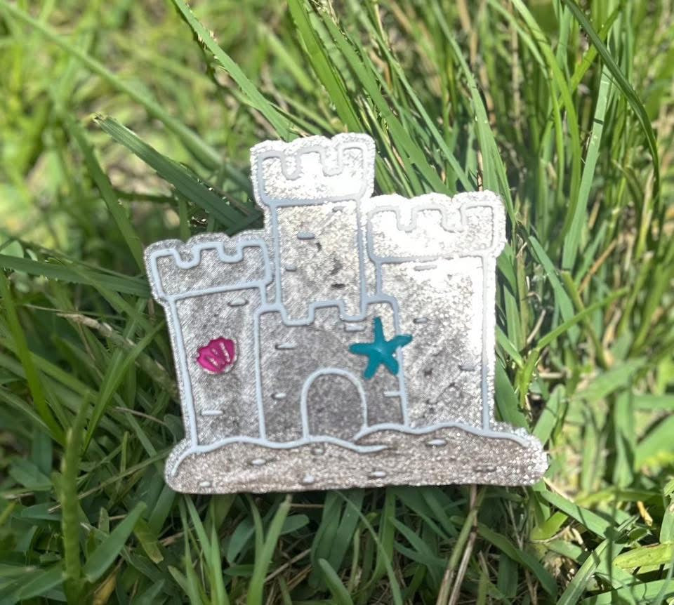 Sand Castle Freshie Silicone Mold