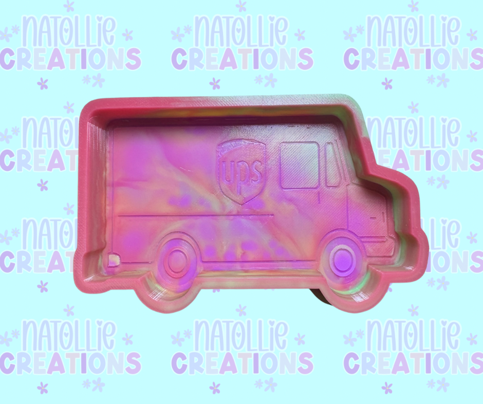 UPS Truck Freshie Silicone Mold