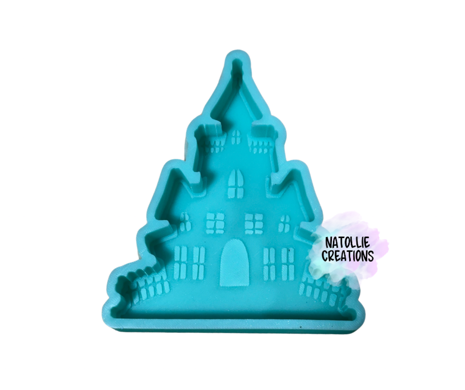 Haunted House Freshie Silicone Mold
