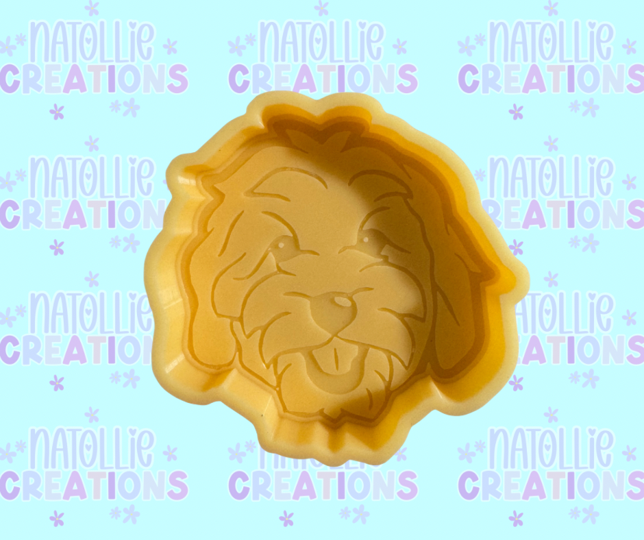 Golden Doodle Freshie Silicone Mold
