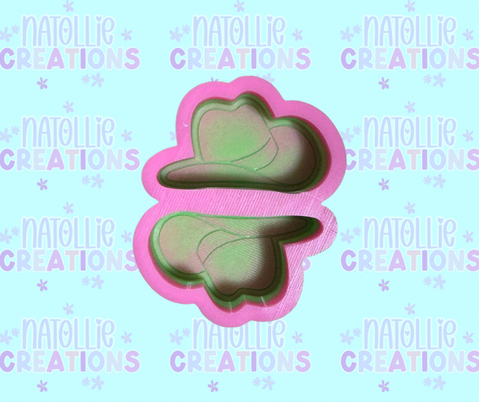 Cowboy Hat Vent Clip Freshie Silicone Mold