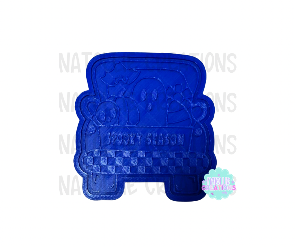 Truck + Inserts Freshie Silicone Mold