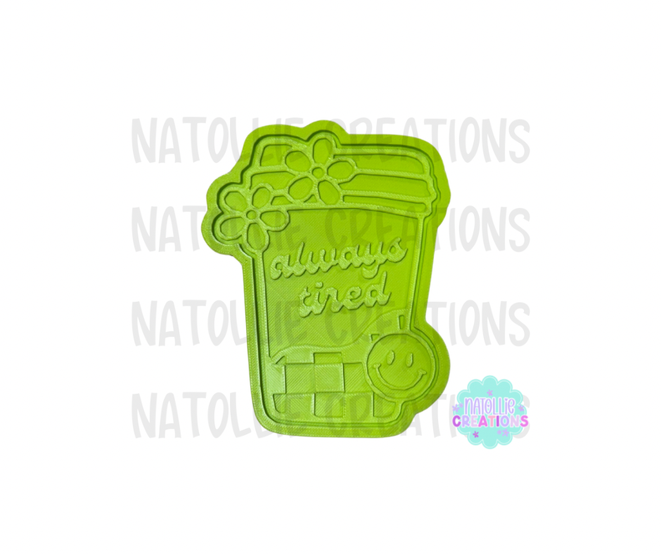 Blank Latte + Inserts Freshie Silicone Mold