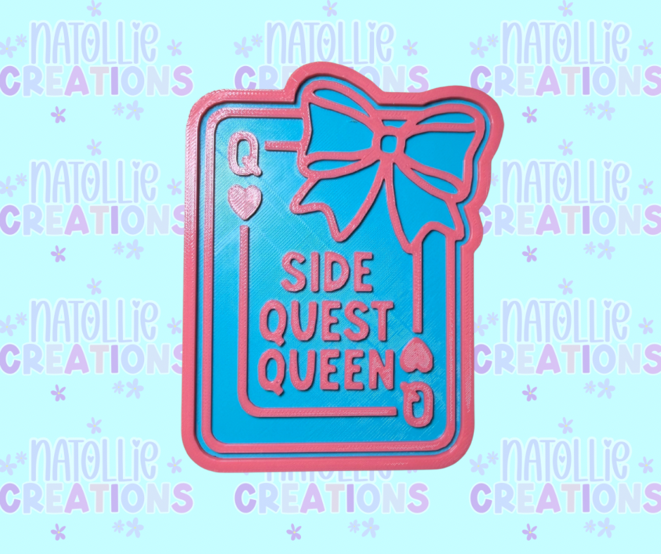 Card W/ Bow + Inserts Freshie Silicone Mold
