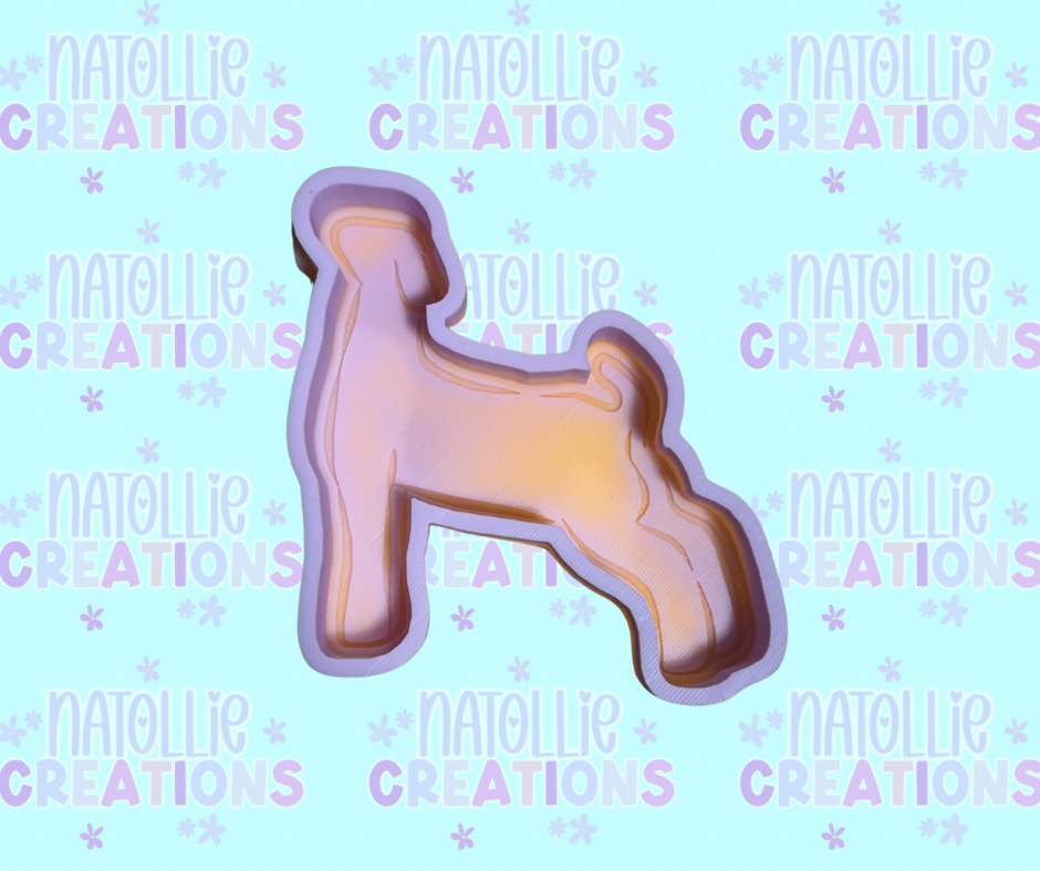 Goat - Show Animal Freshie Silicone Mold