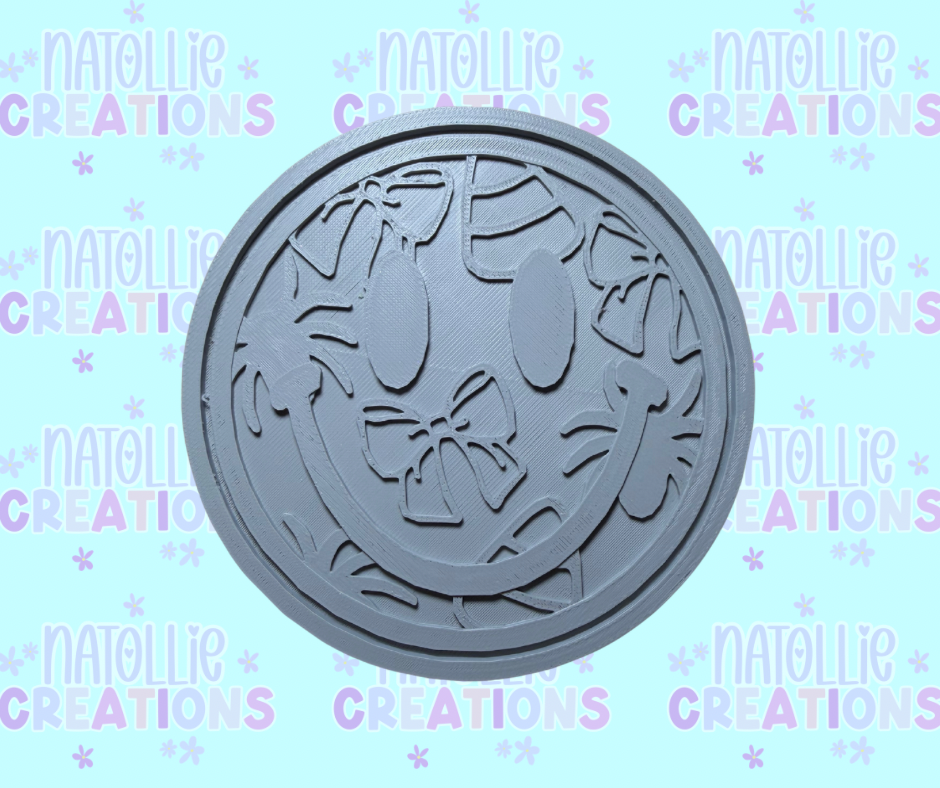 Candy Corn / Spider / Bow Smiley Insert Freshie Silicone Mold