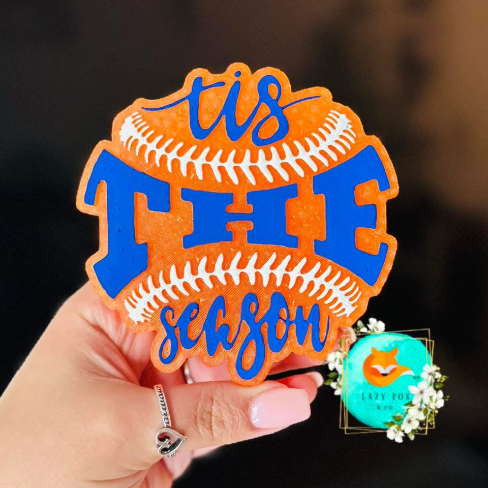 Tis The Season - Baseball / Softball Freshie Silicone Mold