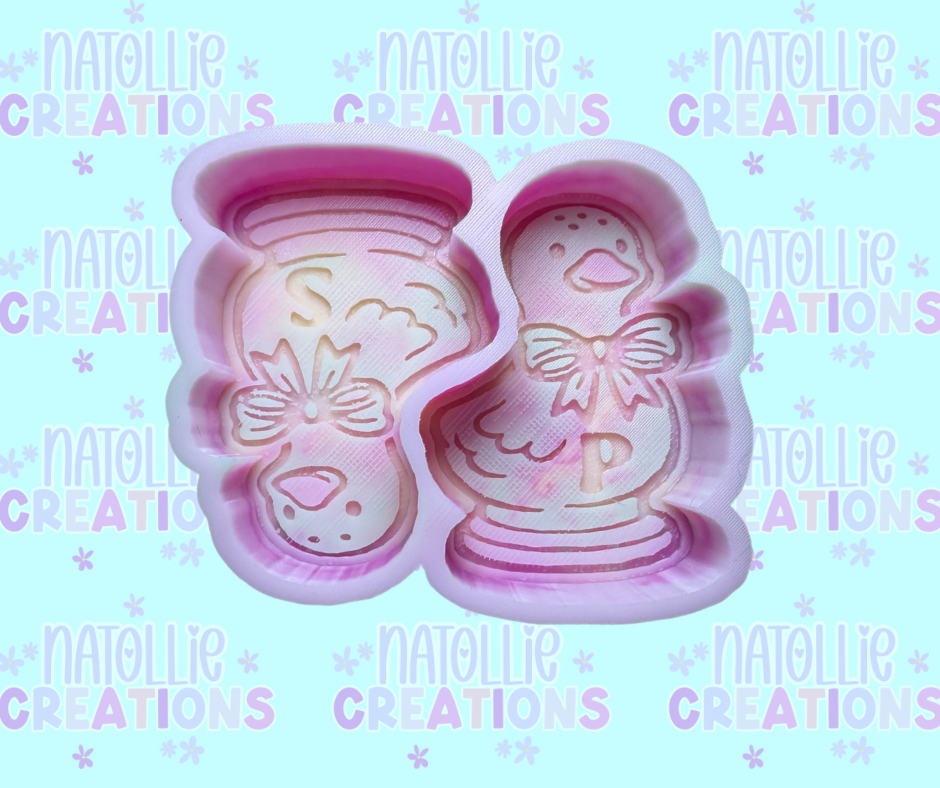 Goose Salt / Pepper Shakers Vent Clip Freshie Silicone Mold