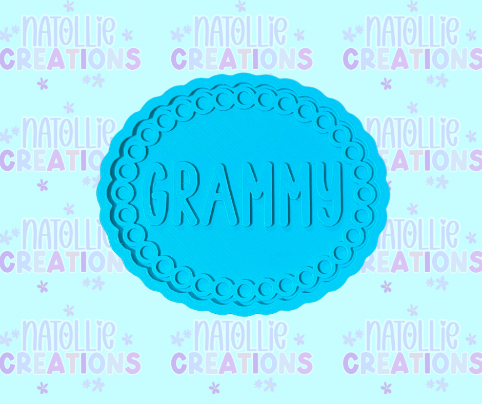 Grammy Insert Freshie Silicone Mold