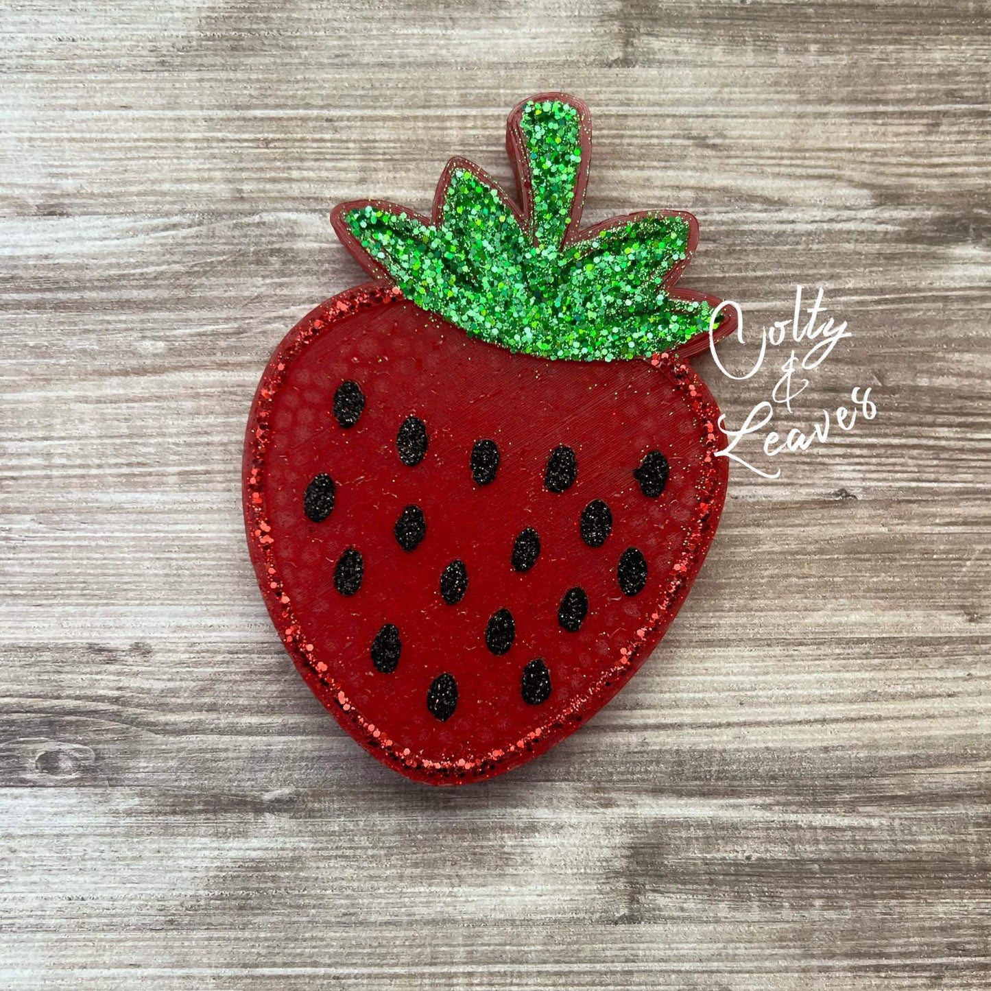 Strawberry Freshie Silicone Mold