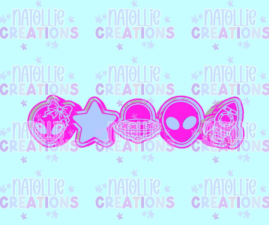 Alien Charm Freshie Silicone Mold