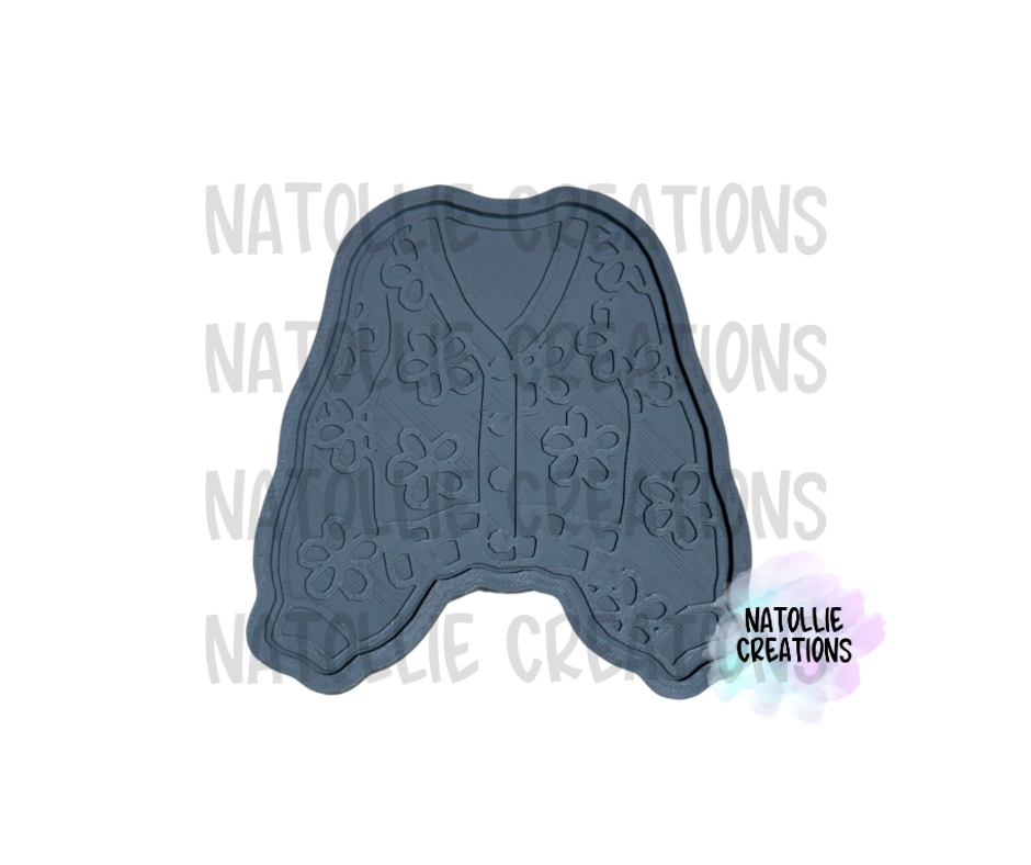 Checkered Sweater + Inserts Freshie Silicone Mold