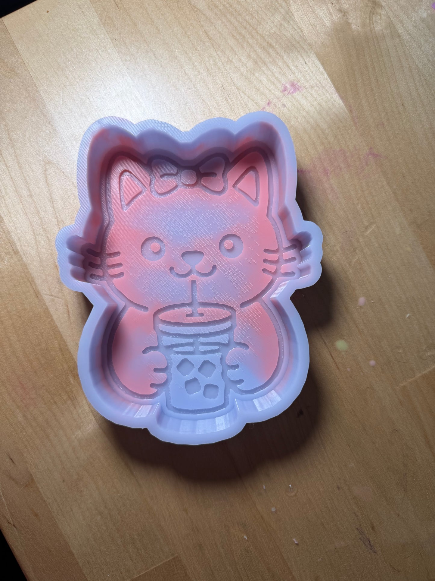 RTS - iced coffee cat