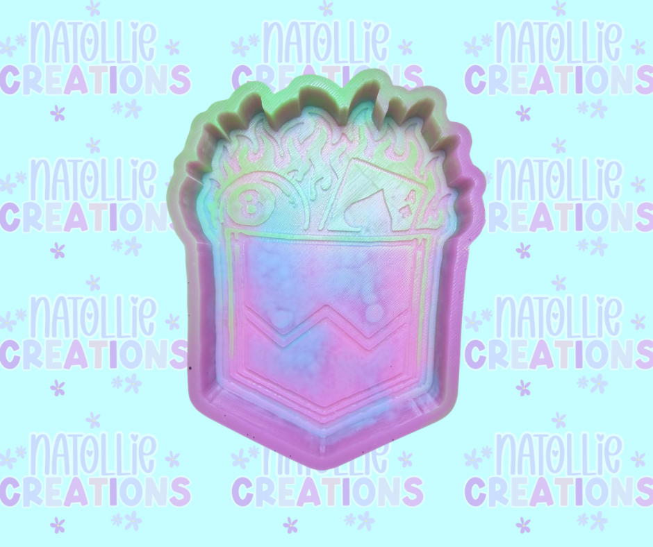 Western Pocket Freshie Silicone Mold