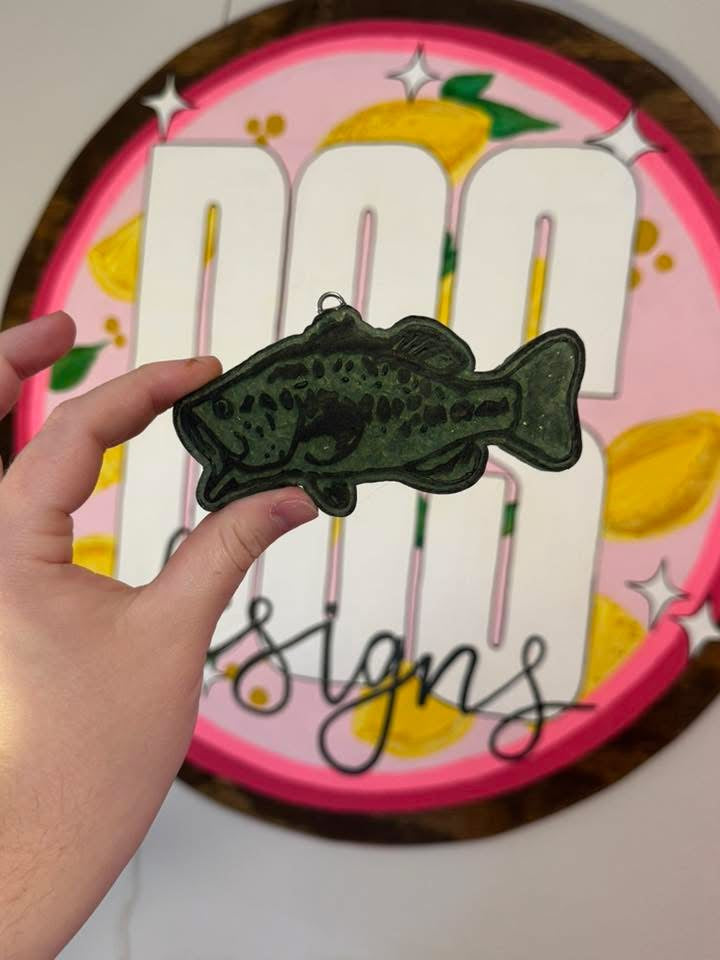 Bass Fish Freshie Silicone Mold