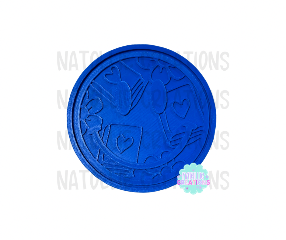Smiley + Inserts Freshie Silicone Mold