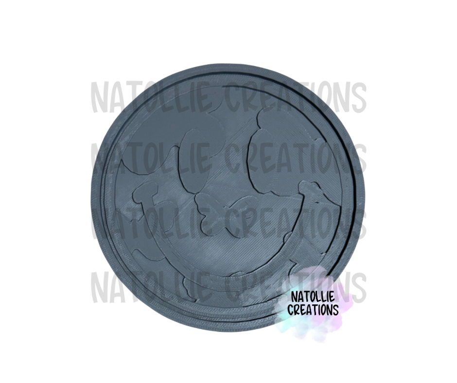 Smiley + Inserts Freshie Silicone Mold