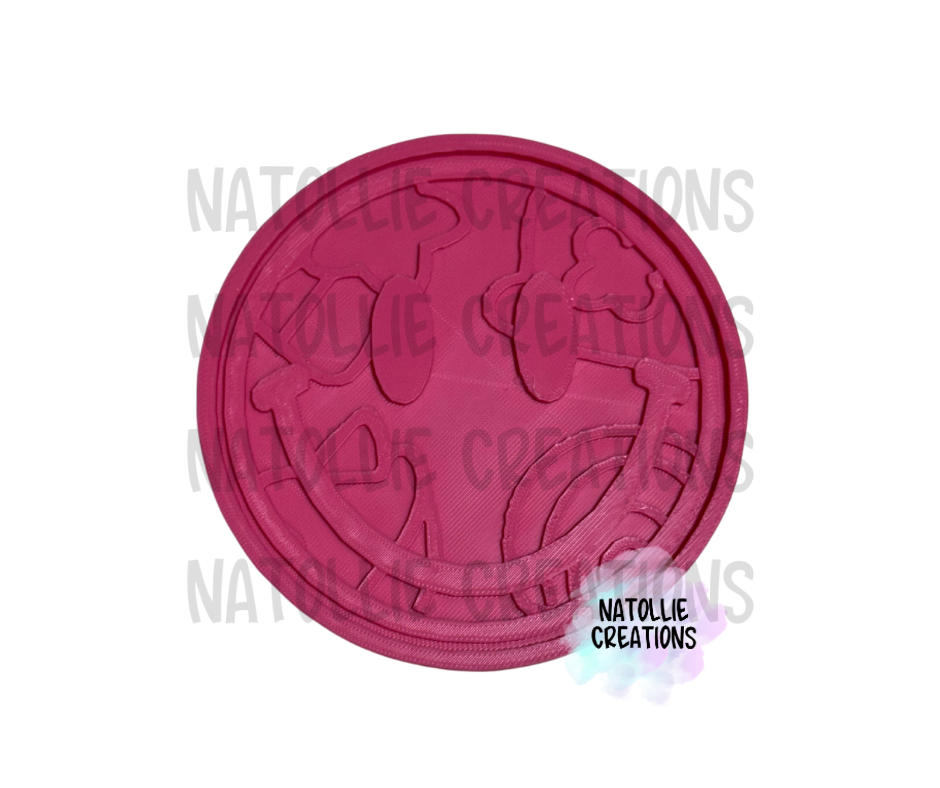 Smiley + Inserts Freshie Silicone Mold