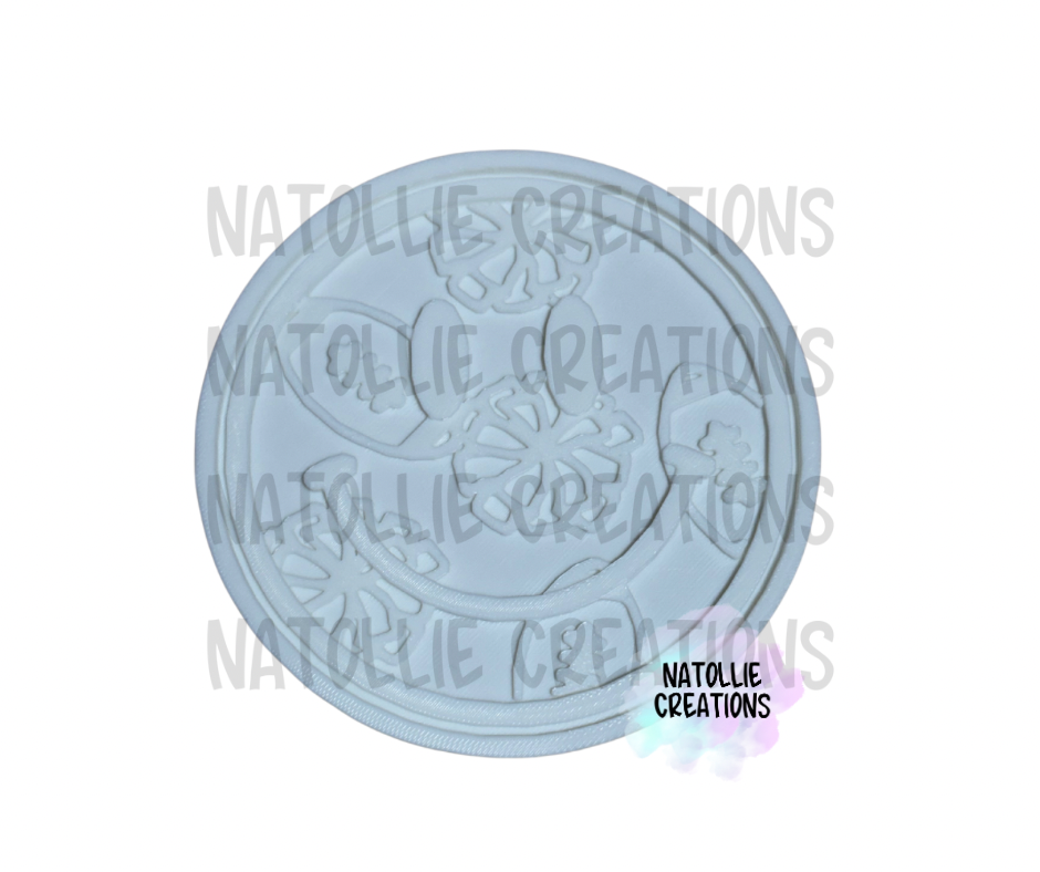 Smiley + Inserts Freshie Silicone Mold