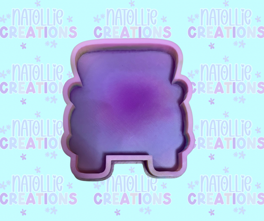 Truck + Inserts Freshie Silicone Mold