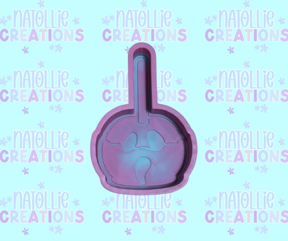 Ghost Candy Apple Freshie Silicone Mold