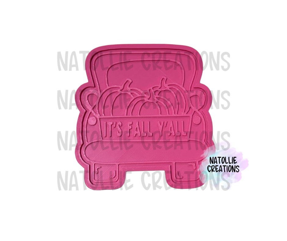 Truck + Inserts Freshie Silicone Mold