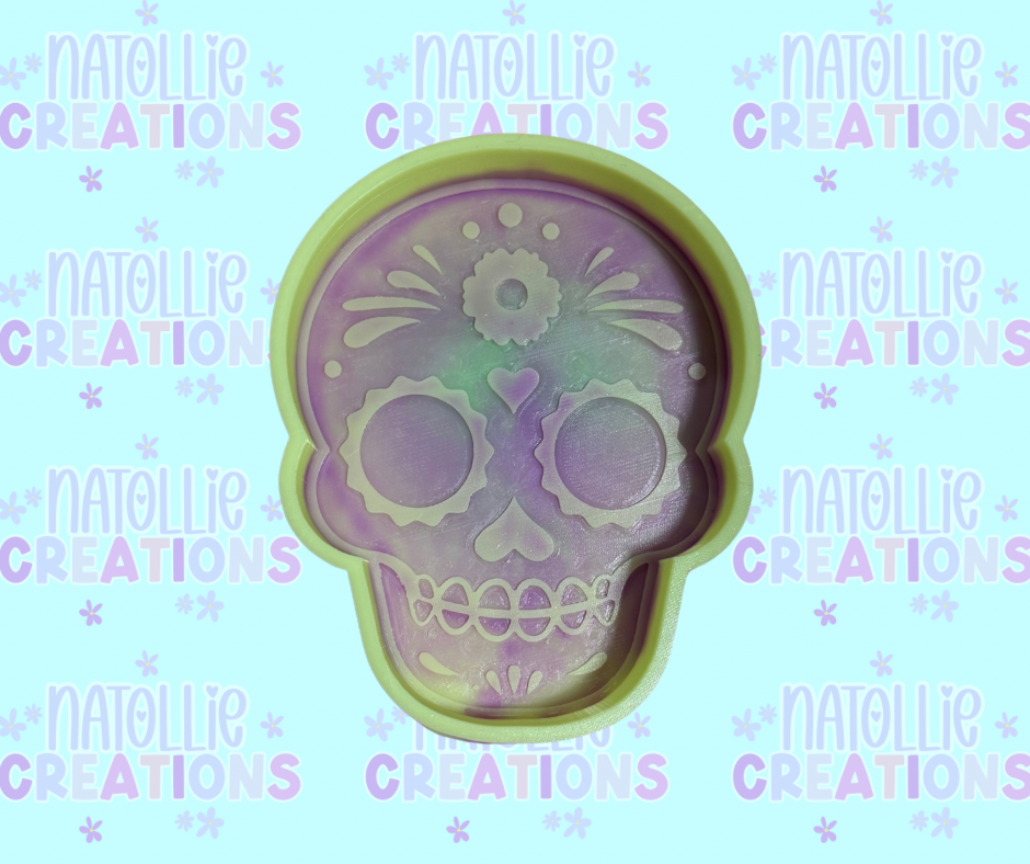 Sugar Skull Freshie Silicone Mold
