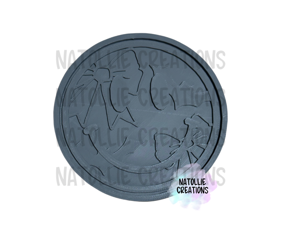 Smiley + Inserts Freshie Silicone Mold