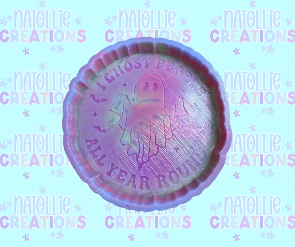 I Ghost People All Year Round Freshie Silicone Mold
