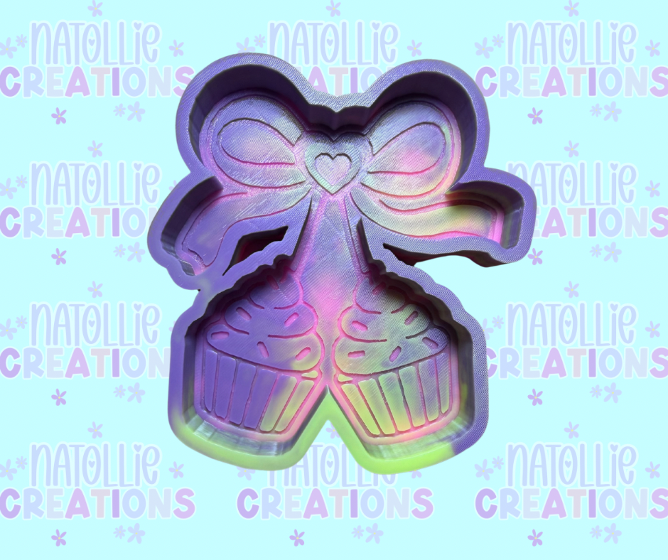 Cupcake Cherry Freshie Silicone Mold