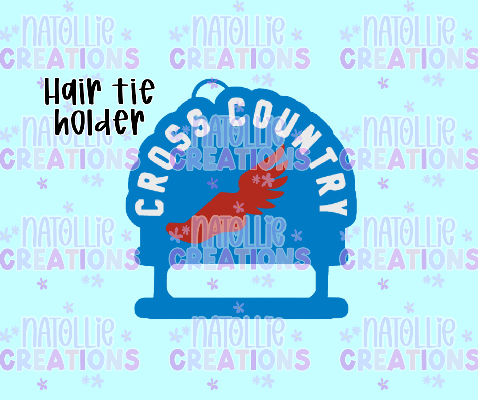 Cross Country Hair Tie Holder