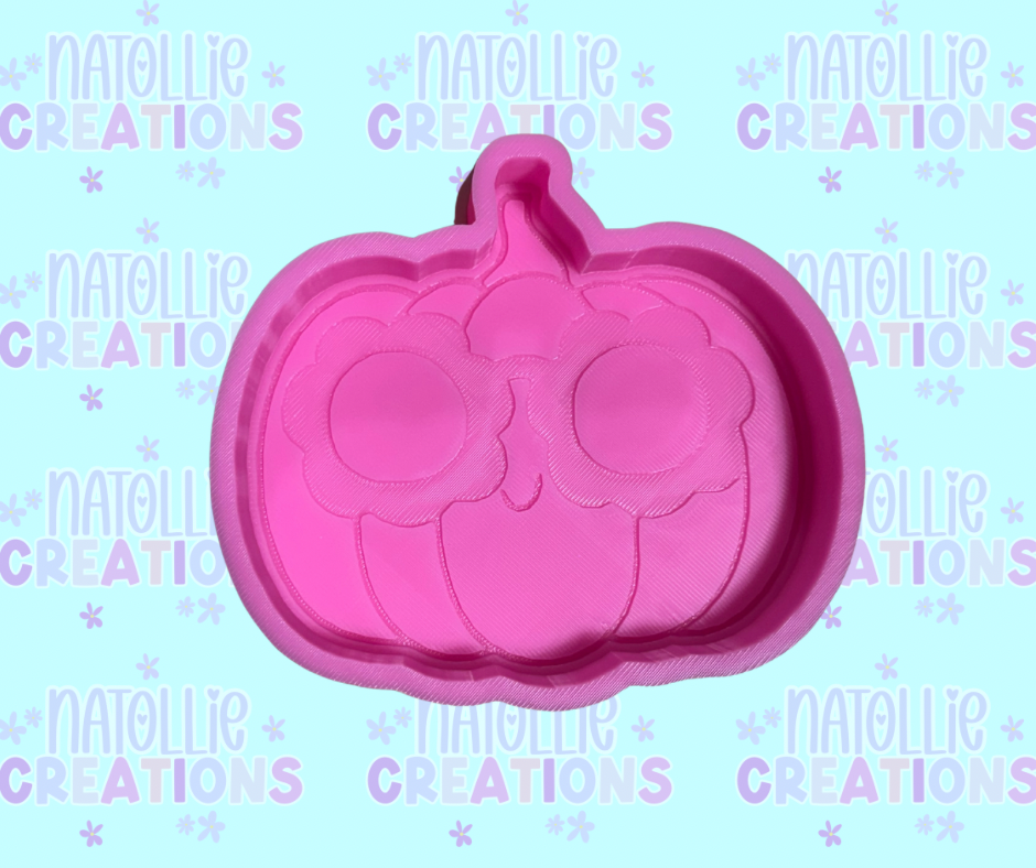 Groovy Pumpkin Freshie Silicone Mold