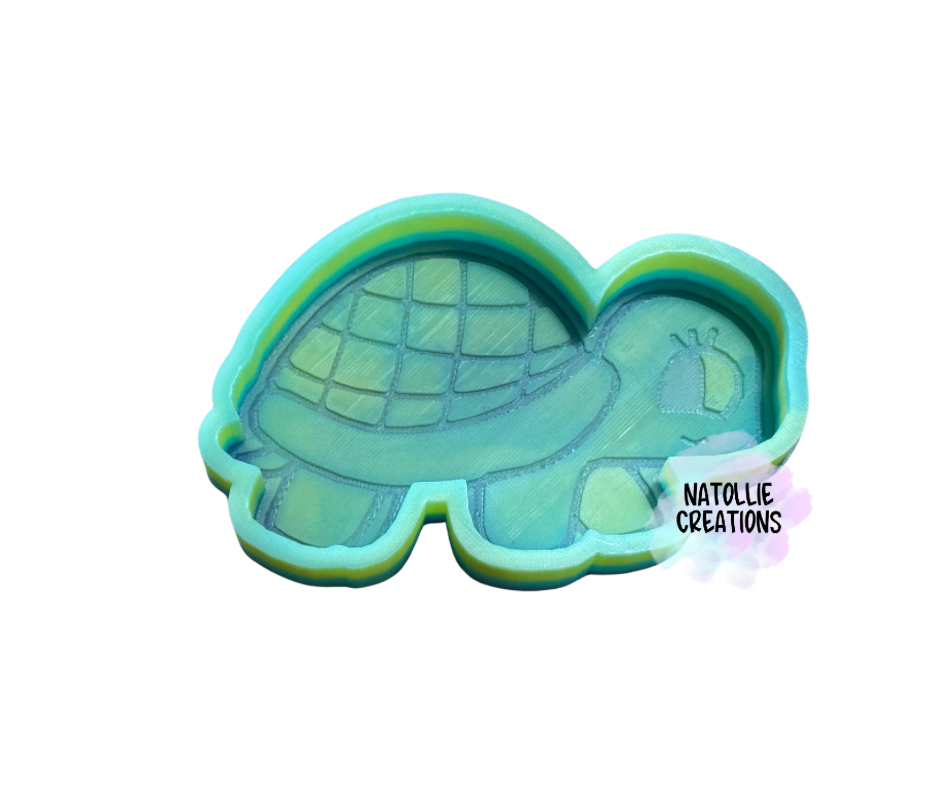 Disco Turtle Freshie Silicone Mold