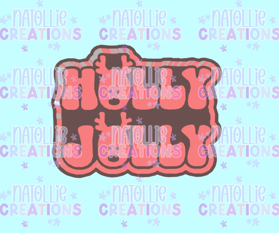 Holly Jolly Freshie Silicone Mold