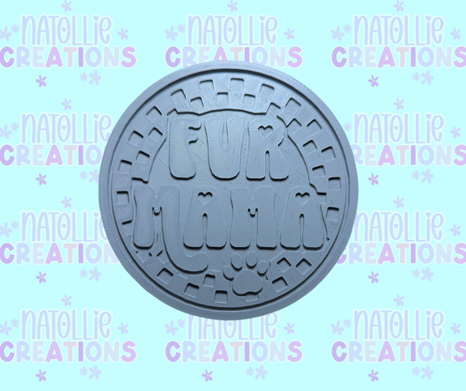 Fur Mama Insert Freshie Silicone Mold