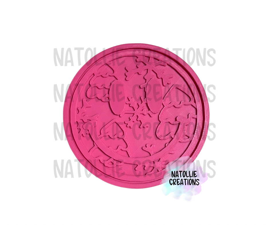 Smiley + Inserts Freshie Silicone Mold