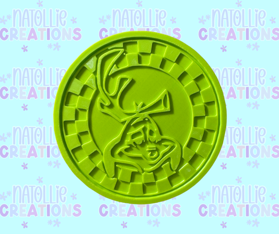 Checkered Max Insert Freshie Silicone Mold