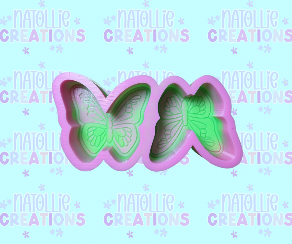 Butterfly Vent Clip Freshie Silicone Mold