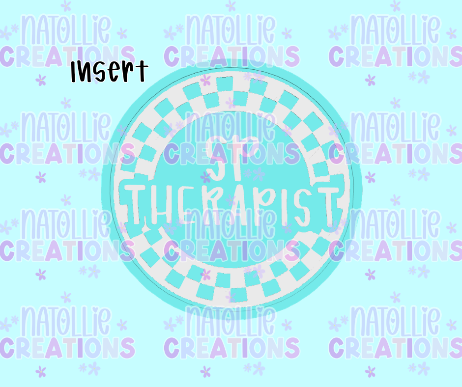 SP Therapist Round Insert Freshie Silicone Mold