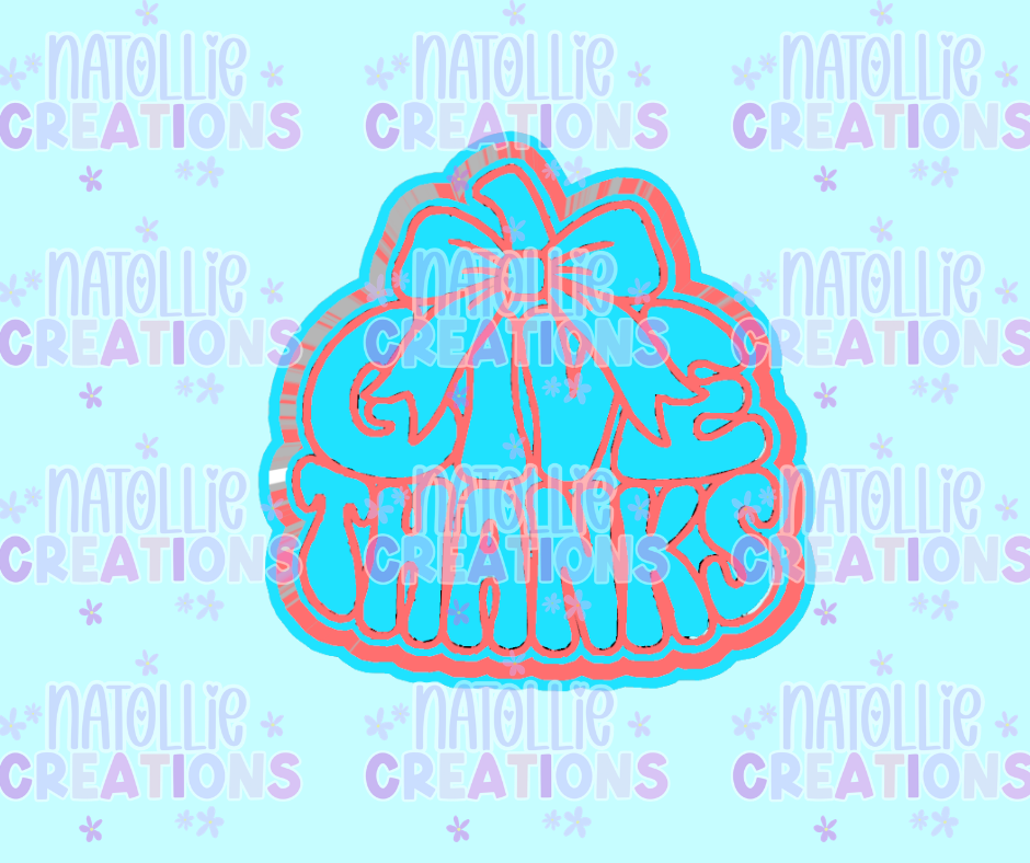 Give Thanks Freshie Silicone Mold