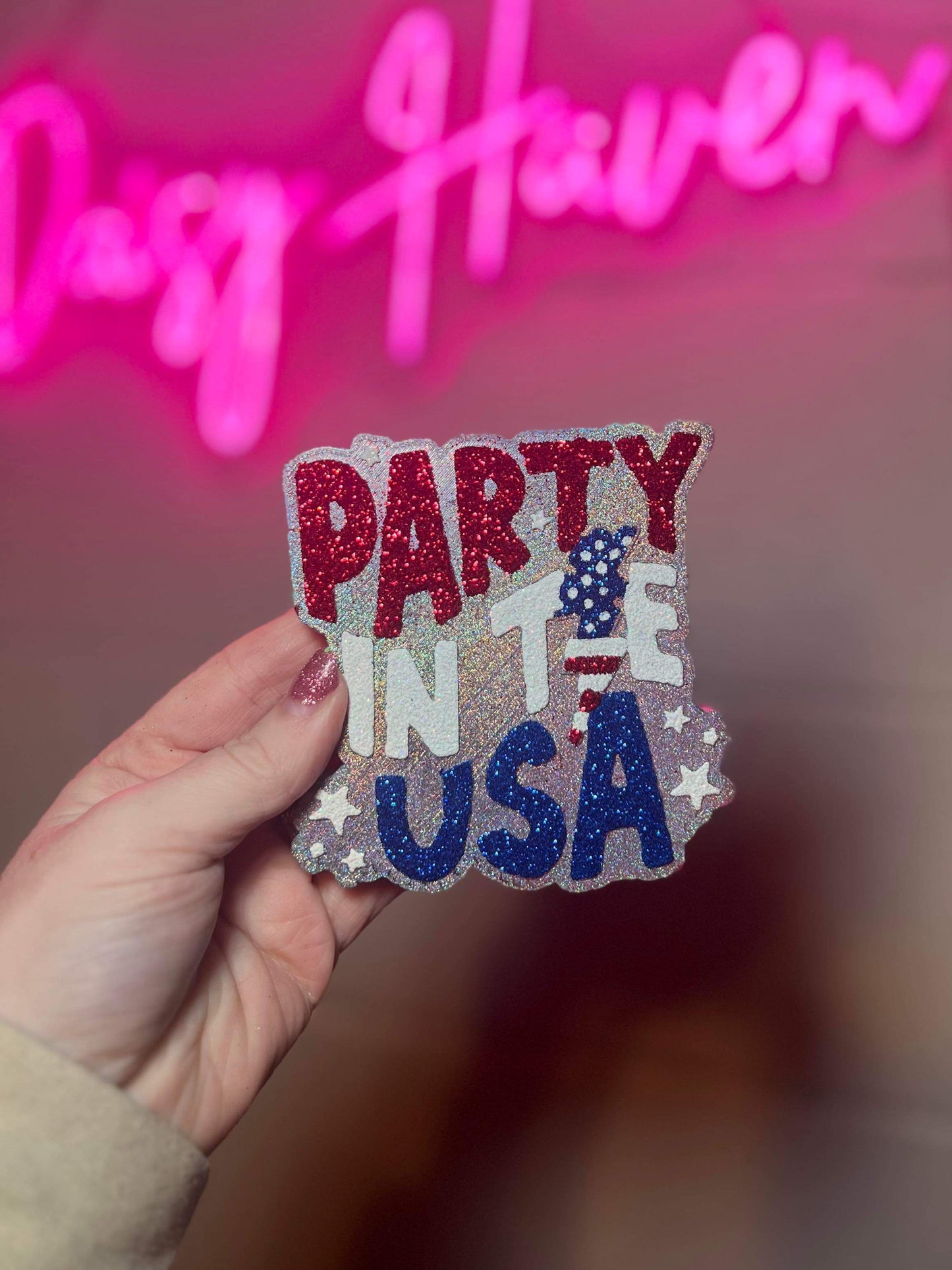 Party In The USA Freshie Silicone Mold