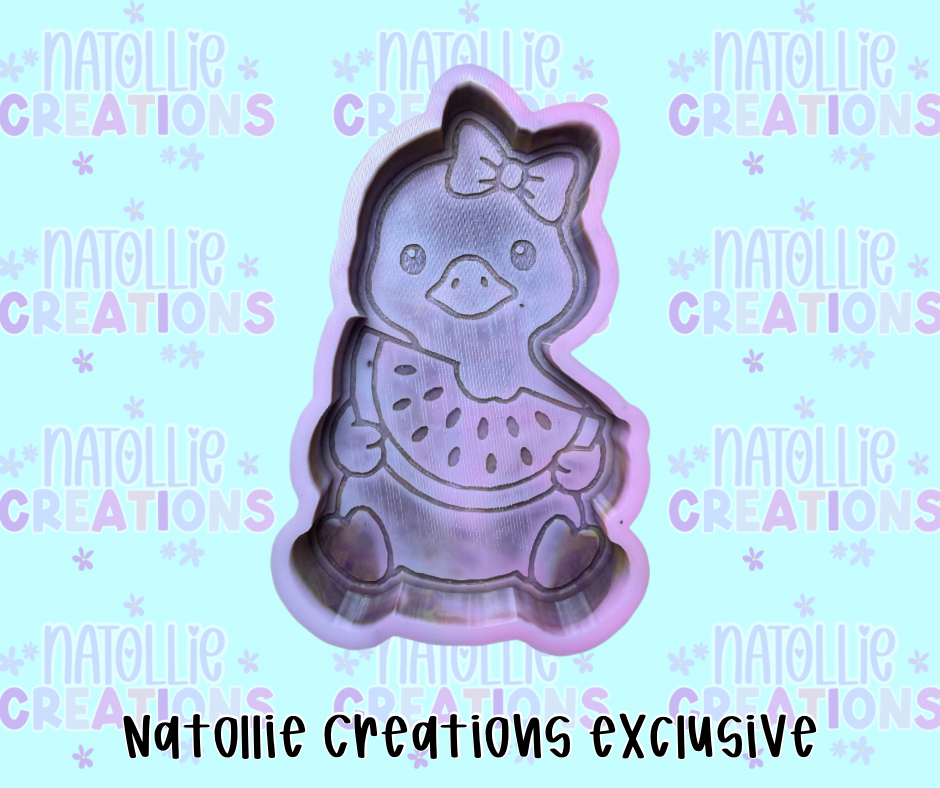 Watermelon Goose Freshie Silicone Mold