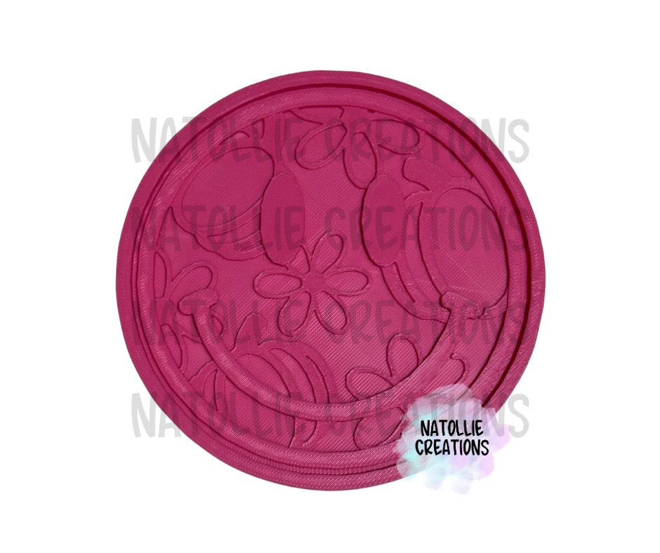 Smiley + Inserts Freshie Silicone Mold