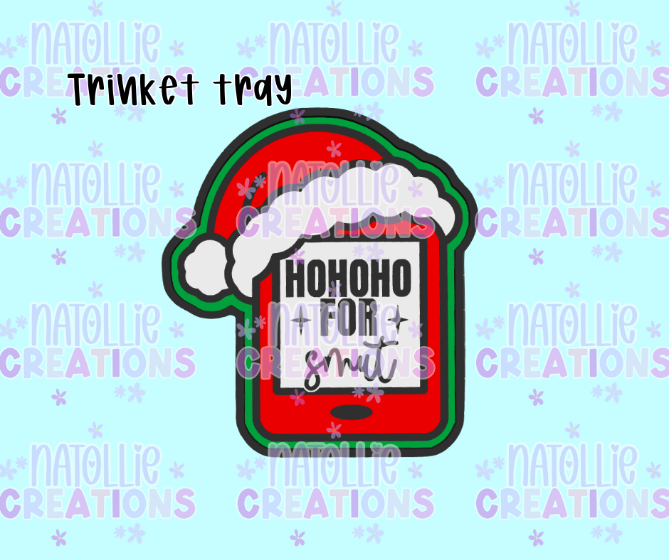 HoHoHo For Smut Kindle Trinket Tray
