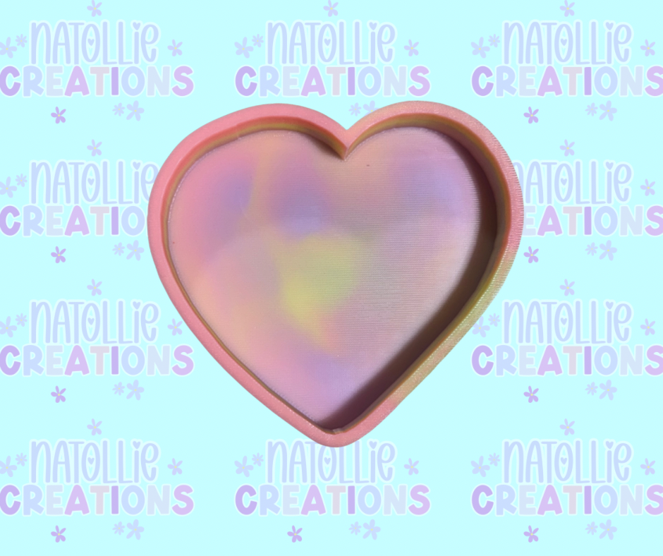 Conversation Heart + Inserts Freshie Silicone Mold