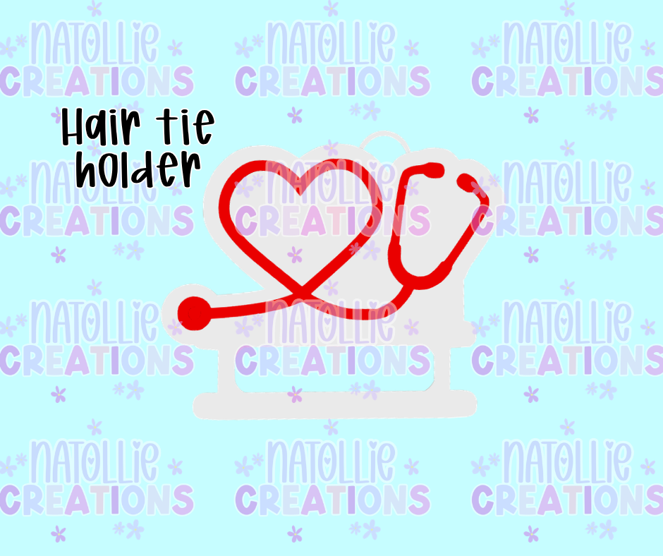 Stethoscope Hair Tie Holder